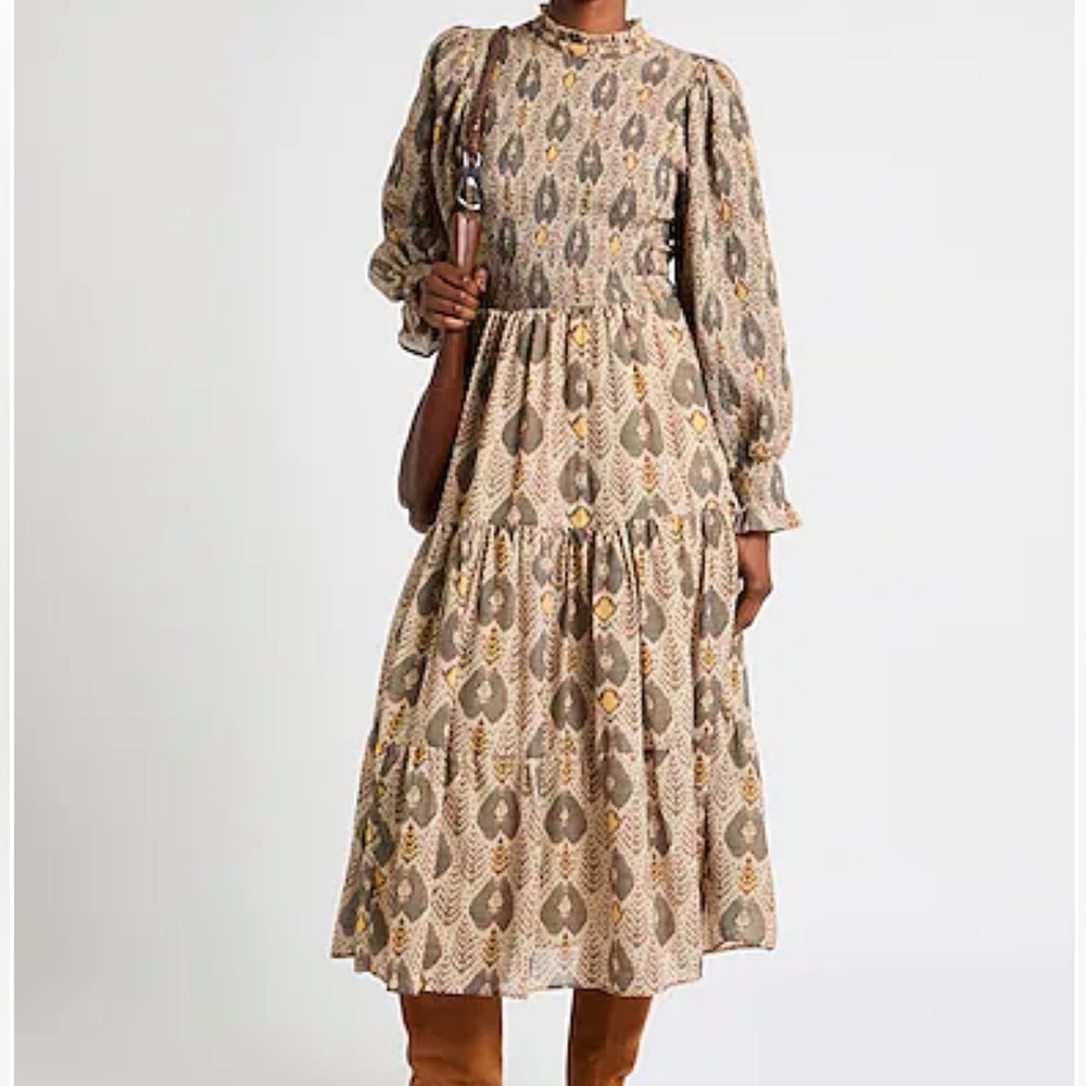 Antik Batik Boho patterned Maxi Dress